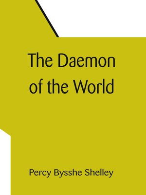 cover image of The Daemon of the World